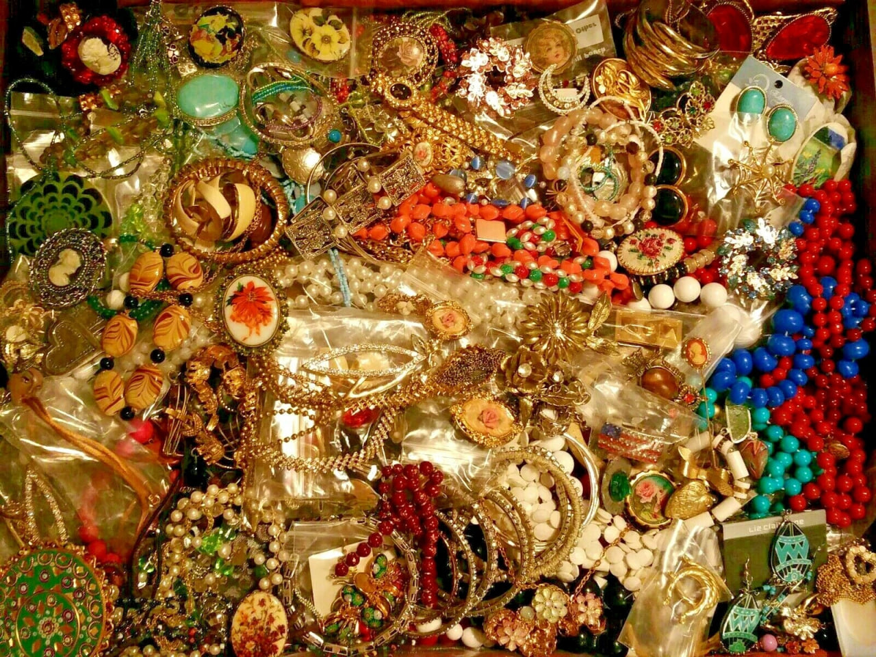 Vintage Estate Modern Costume Jewelry Lots Mystery Mix