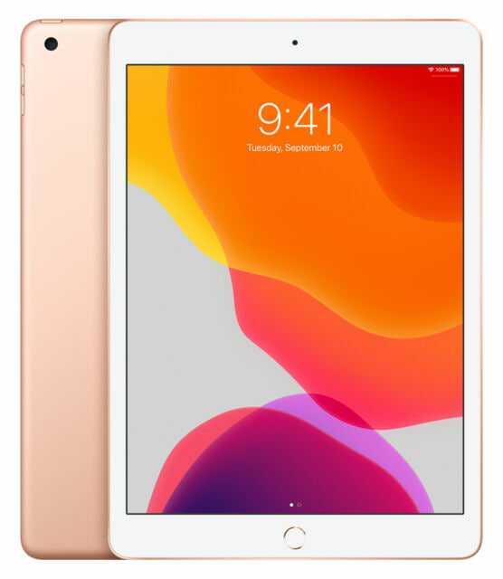 Apple iPad (7th Generation) A2197 32 GB, Wi-Fi, 10.2 in - Gold