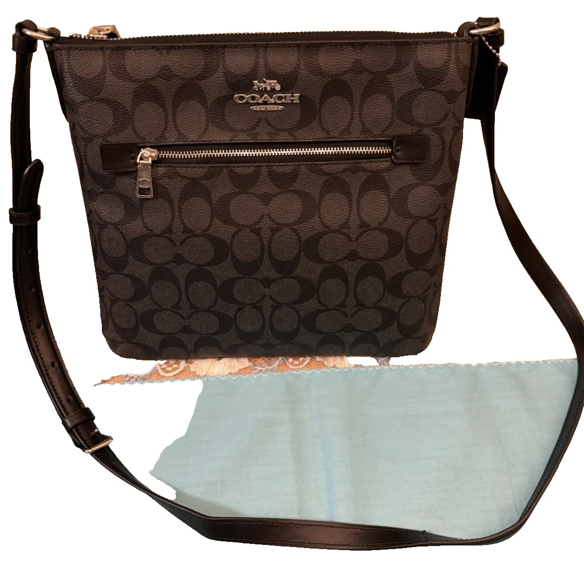 Coach Signature Rowan File Bag