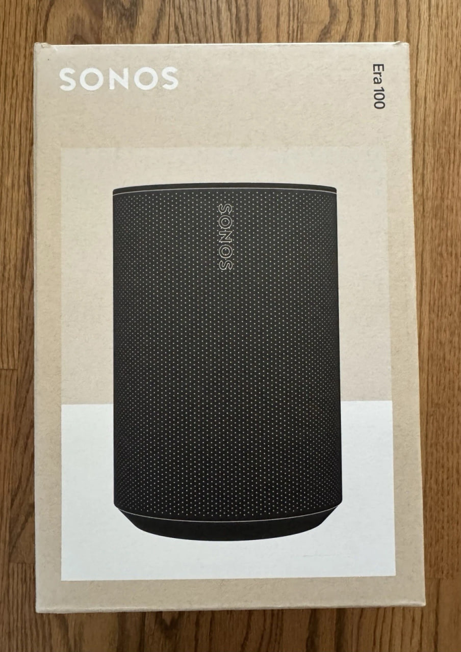 Sonos Era 100 Smart Speaker Voice-Controlled Black