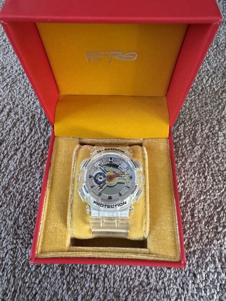 CASIO G-SHOCK ASAP Ferg Collabo GA-110FRG-7AJR Analog Digital Watch Quartz