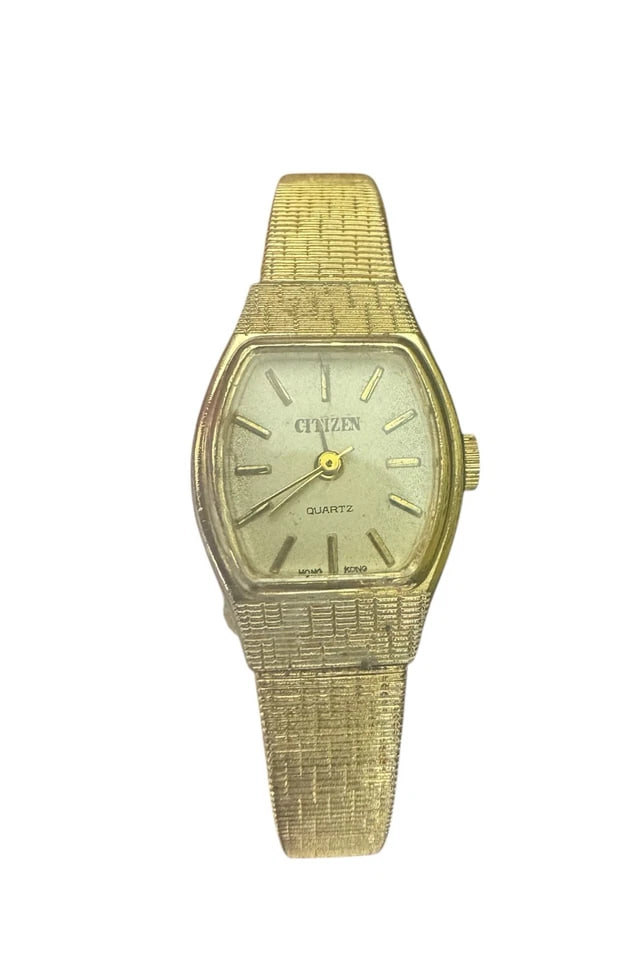 Citizen VINTAGE Ladies WR Jewelry Bracelet Wristwatch JAPAN MOVEMENT