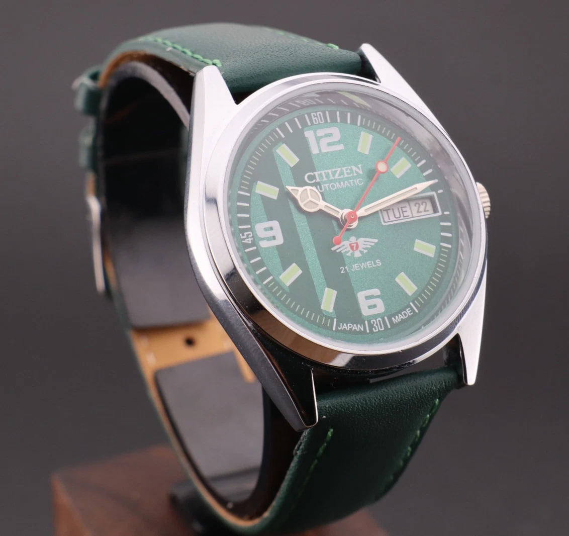 Vintage Citizen Automatic 8200A With 21J Japan Movement D/D Men's Wrist Watch