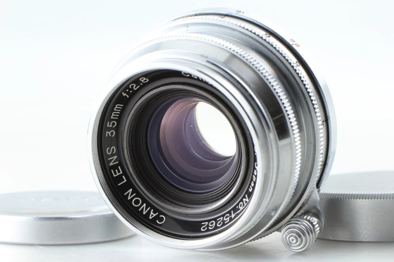 Canon 35mm f2.8 Lens For Leica LTM L39 Screw Mount From JAPAN