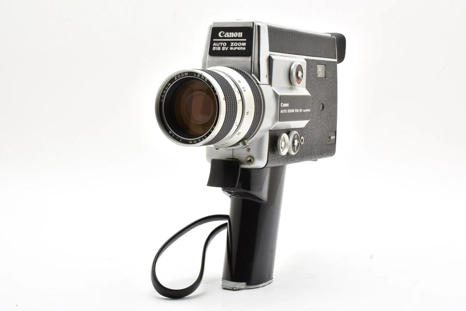 Canon Auto Zoom 518 SV Super 8 8mm Film Movie Camera JAPAN