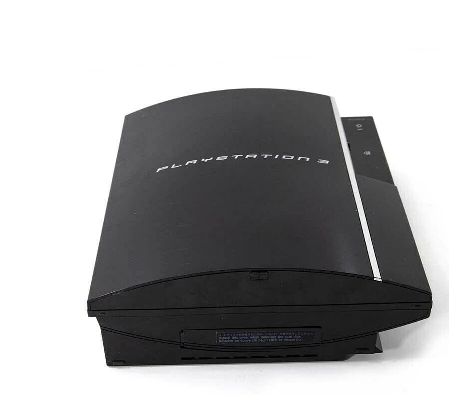 Sony PlayStation 3 Black Console Upgrade SSD 120GB With 3 Controllers
