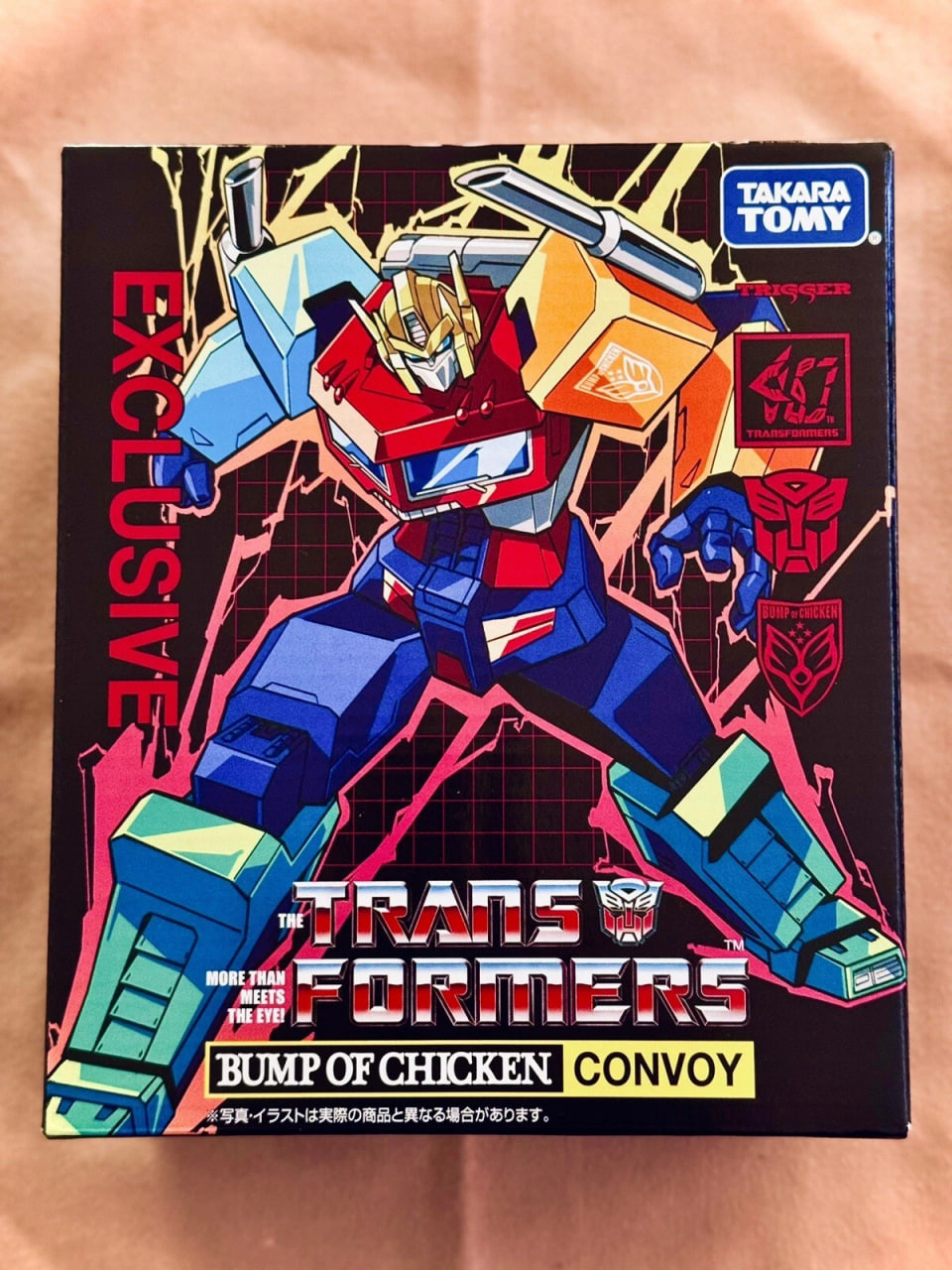 Transformers Bump Of Chicken Convoy Optimus Prime Takara TF 40th Anniversary